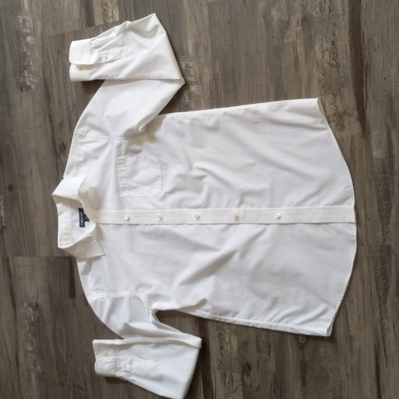 CHEROKEE Boys Dress Long Sleeve Shirt White Sz XL ( 16 ) - Picture 2 of 11